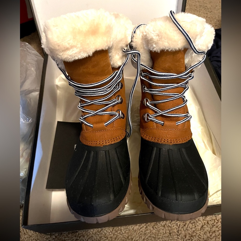 J crew duck boots